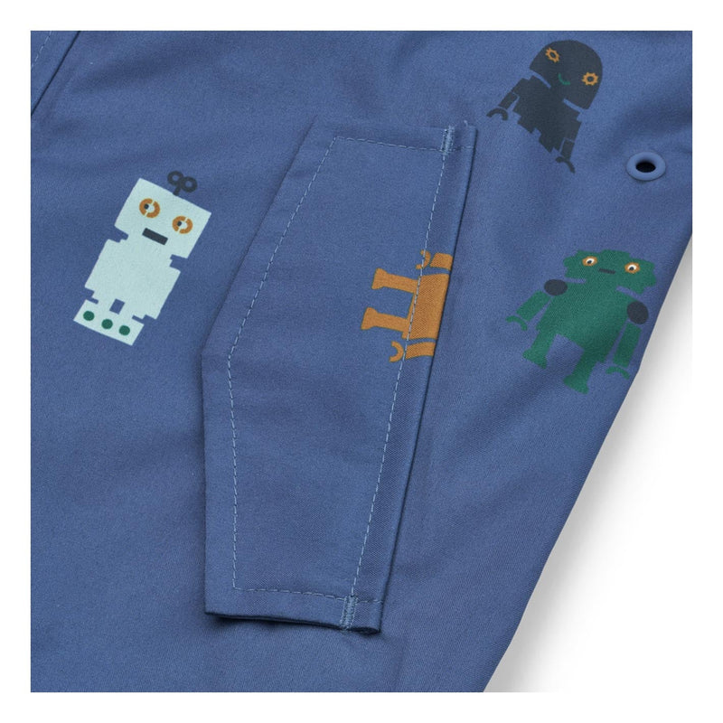LIEWOOD Regenjacke Pedia, robots/indigo blue