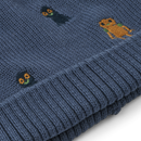 LIEWOOD Beanie Mütze Aster, robots/indigo Größen 1 bis 8 Jahre