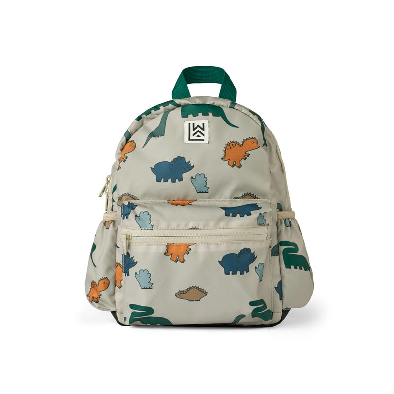 LIEWOOD Rucksack Andreas, dinosaurs / mist Kindergartenrucksack Kinderrucksack