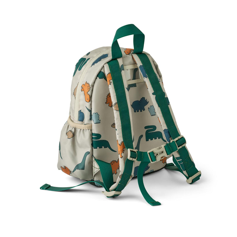 LIEWOOD Rucksack Andreas, dinosaurs / mist Kindergartenrucksack Kinderrucksack