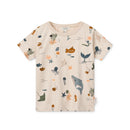 LIEWOOD Printed Shirt Apia, sea creature/ sandy