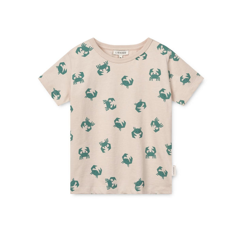 LIEWOOD Printed Shirt Apia, crab/sandy