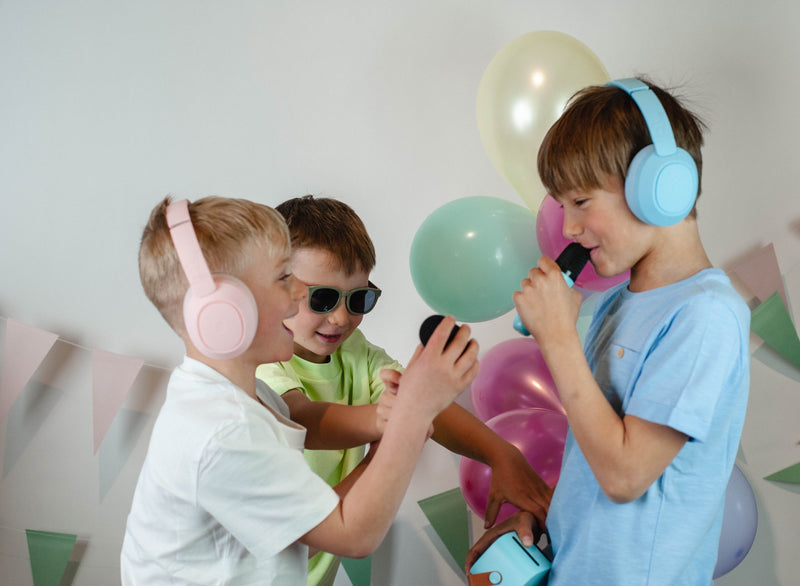 LALARMA – BLUETOOTH-KOPFHÖRER MIT NOISE-CANCELLING (ROSA)