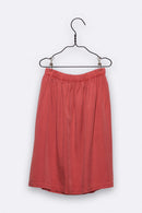 Lina Rock in korallfarbenem Tencel für Kinder