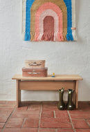 OYOY Follow The Rainbow Mini Wall Rug Wandteppich