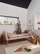 Oyoy Wandspiegel Kische Rattan H42,5 x L49 x W1,5 cm