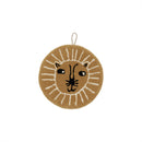 OYOY Lion Miniature Wallhanger Wanddekoration Aufhängung Wandteppich