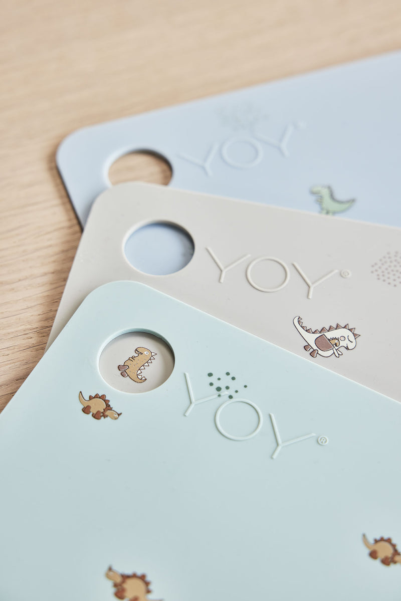 OYOY Placemat Billy Dino Tischset Platzset Tischunterlage