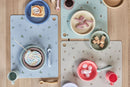 OYOY Placemat Theo Dino Tischset Platzset blau