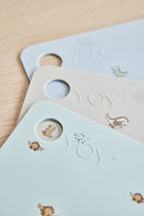 OYOY Placemat Theo Dino Tischset Platzset blau