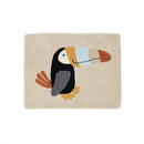 Toucan Rug OYOY Tukan Teppich 90x70cm Wolle/Baumwolle