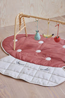 OYOY Mushroom Quilted Blanket Spielteppich 120x98 cm