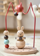 OYOY Circus Rabbit Abacus Motorikschleife Hase