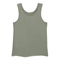 Little Hedonist unisex organic cotton tanktop in bog green