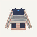 finkid MATRUUSI Maritimes Longsleeve mit aufgesetzen Taschen-Longsleeves 80/90