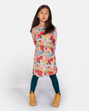 VESTIDO FLYING MUSHROOMS 92 & 98