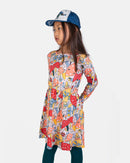 VESTIDO FLYING MUSHROOMS 92 & 98