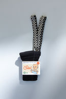 Silly Silas Footless Classic Black Checked