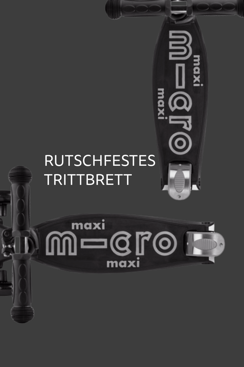 maxi micro deluxe Roller Kinder Scooter 5-12 Jahre OHNE Extra LEUCHTEN