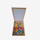 Magnetspieltafel mit 67 Magneten