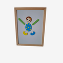 Magnetspieltafel mit 67 Magneten