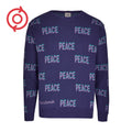 *Refurbished* Grown-ups unisex peace knit sweatshirt