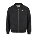 Grown-ups unisex boiled wool bomber jacket