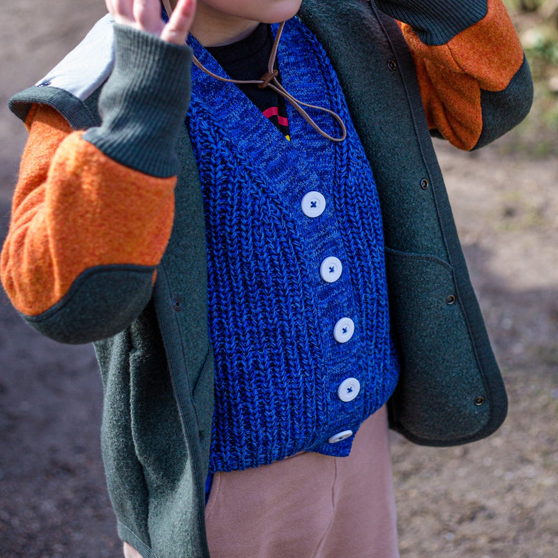 Kids knit cardigan