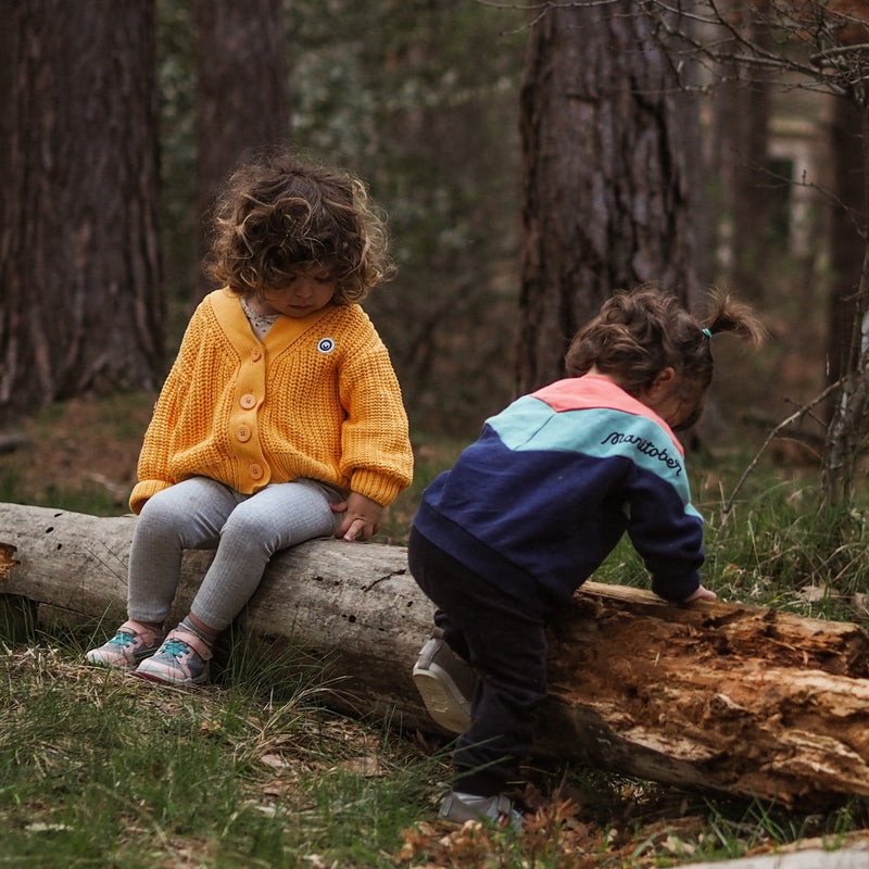 Kids knit cardigan