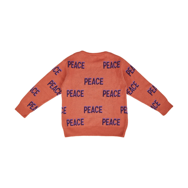 Kids Peace knit sweatshirt