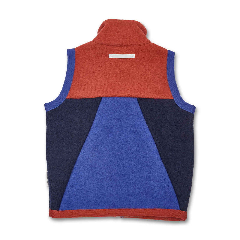 Kids boiled wool vest