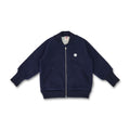 Kids boiled wool bomber jacket