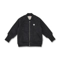 Kids boiled wool bomber jacket