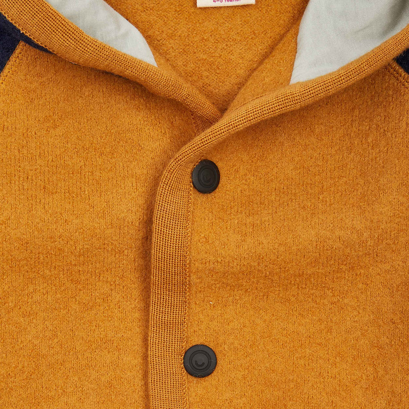 Kids boiled wool jacket