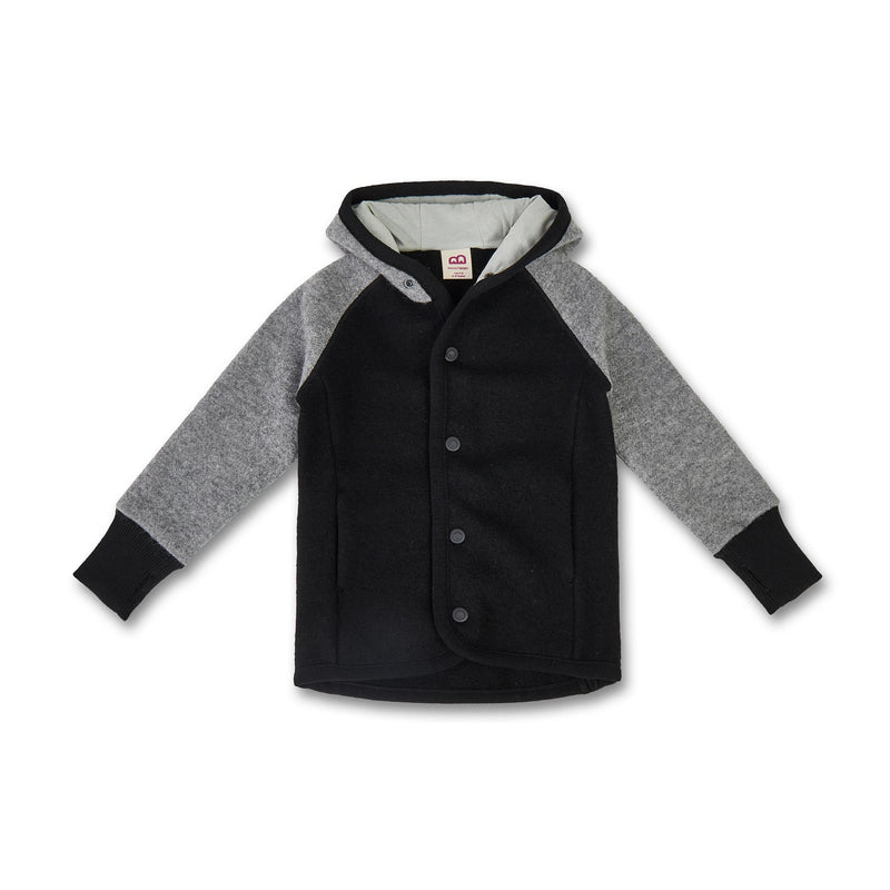 Kids boiled wool jacket