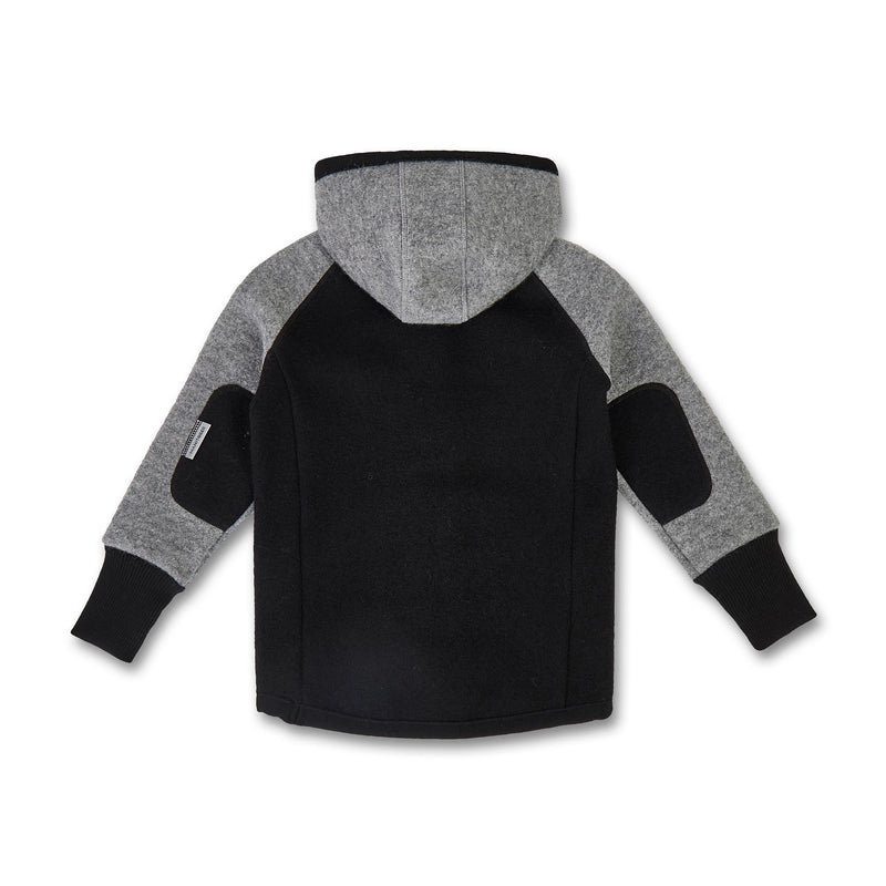 Kids boiled wool jacket