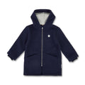 Kids boiled wool parka