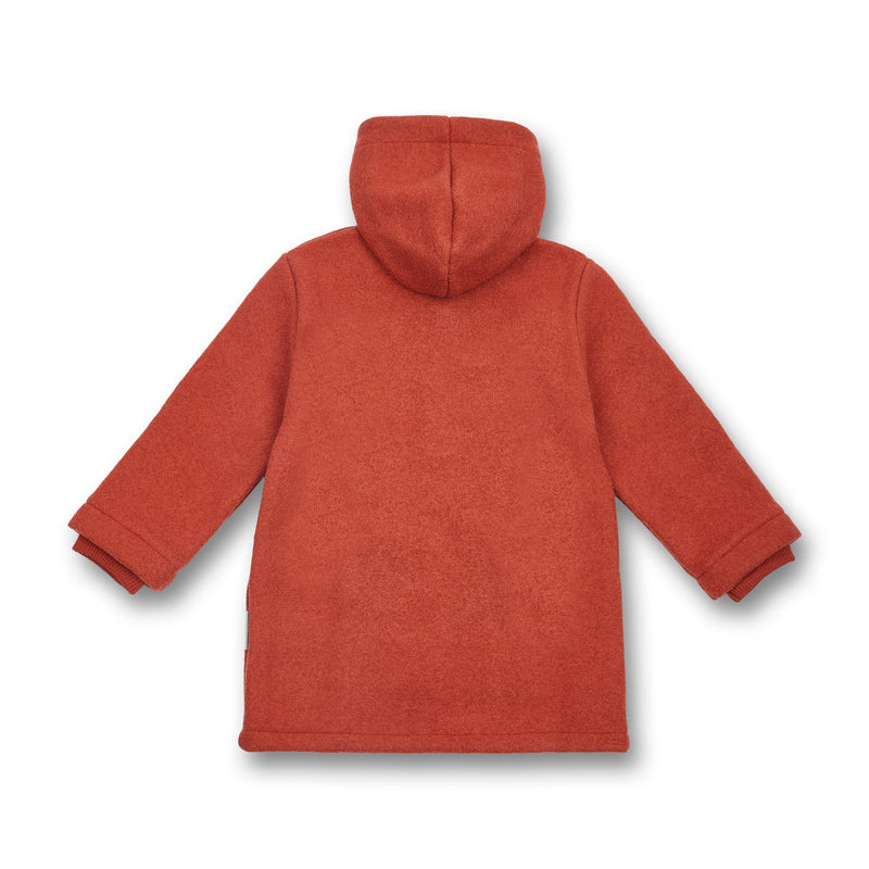 Kids boiled wool parka