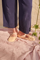 Mathilda aus violetblauem Tencel für Kinder