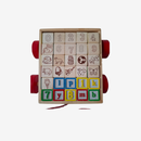 Melissa & Doug ABC-123 Blöcke im Wagen aus Holz