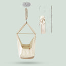 Membantu Federwiege Premium – Bio‑Baumwolle, Baldachin & Feder | bis 15 kg