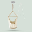 Membantu Federwiege Premium – Bio‑Baumwolle, Baldachin & Feder | bis 15 kg