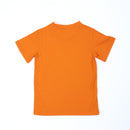 Paua Kids | Unisex Kurzarm-Shirt "Umwelt" | Baumwolle | Orange