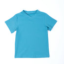 Paua Kids | Unisex Kurzarm-Shirt "Basic" | Baumwolle | Aqua
