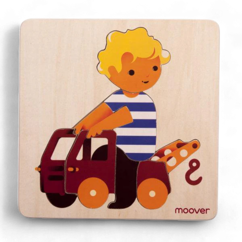 MOOVER - Puzzle Baby Truck / Baby Truck Puzzle