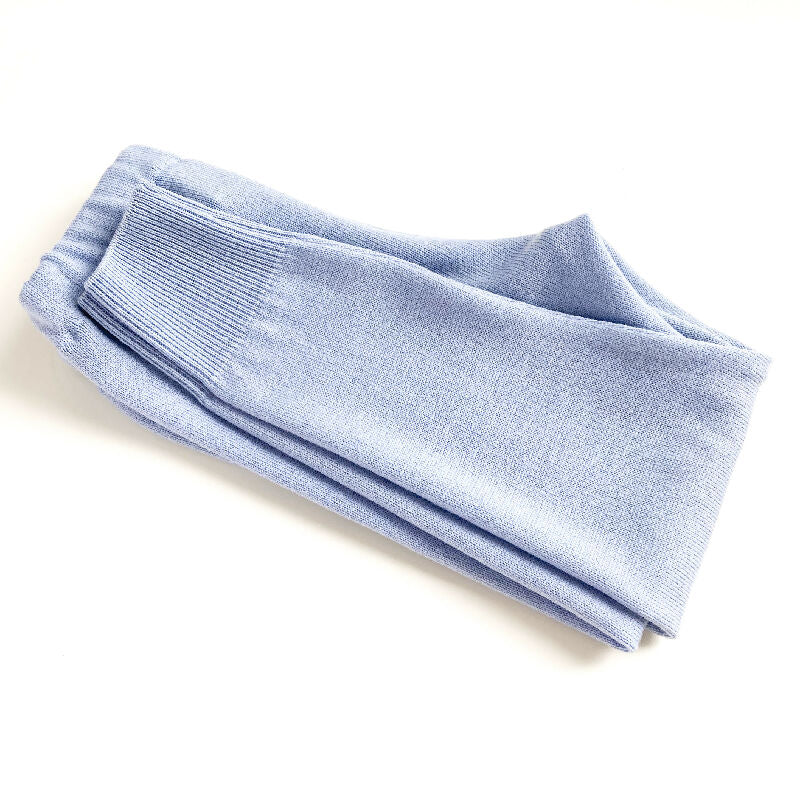 kronjuwel Wollehose / Leggings Größe 98 hellblau Upcycling