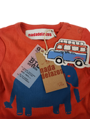 Kleidung Langarmbody Label Image Kollektionsmuster