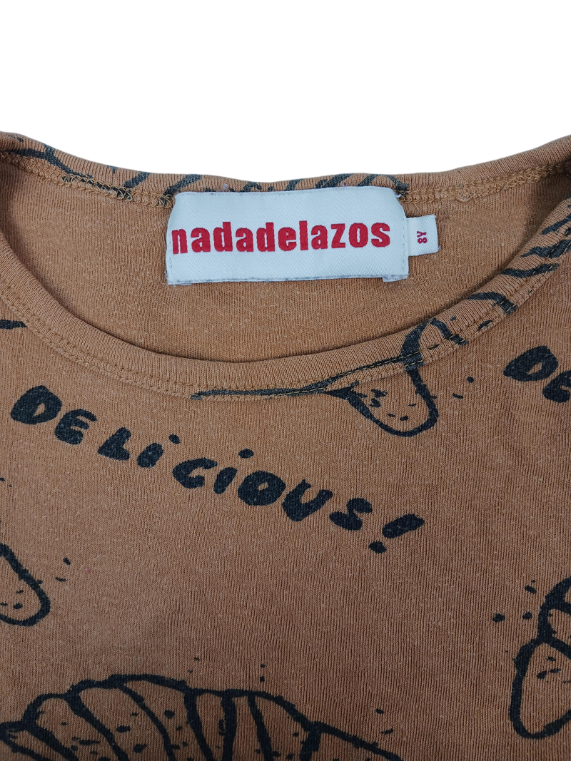 Nadadelazo's long-sleeved shirt 128 | 8yrs