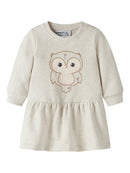 name it | Kleid Langarm | Beige