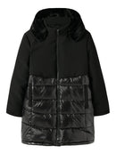 name it | Winterjacke Lang | Schwarz